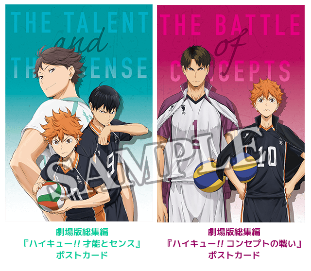 劇場版総集編 青葉城西高校戦 ハイキュー 才能とセンス 白鳥沢学園高校戦 ハイキュー コンセプトの戦い